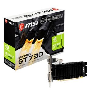 Carte Graphique MSI NVIDIA GeForce GT 730 2 Go GDDR3